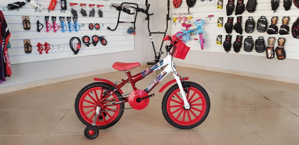 Bicicleta Infantil Aro 16´´ Homem Aranha - Ágora Comercial